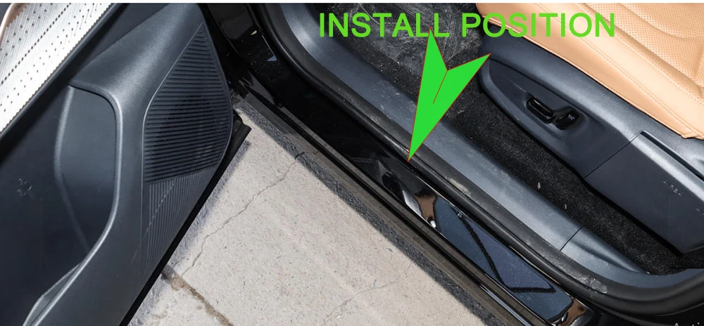 Geely Starray Stainless Steel Door Sill Scuff Plates view 3