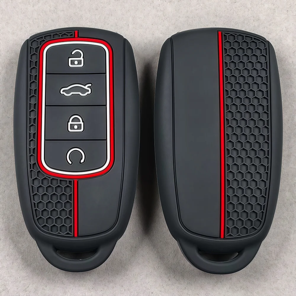 Jaecoo J5 / J7 / J8 Key Fob Cover with Keychain view 2