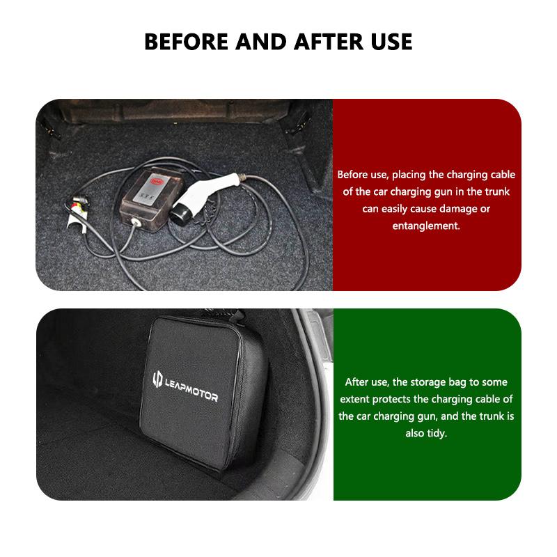 Leapmotor C10 / C11 / C16 / T03 Charging Cable Storage Bag view 3