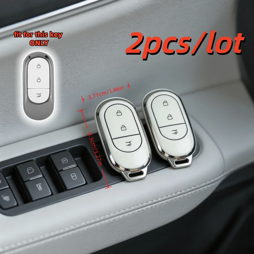 Leapmotor C11 / C10 / C16 / B10 Key Fob Cover with Keychain view 6
