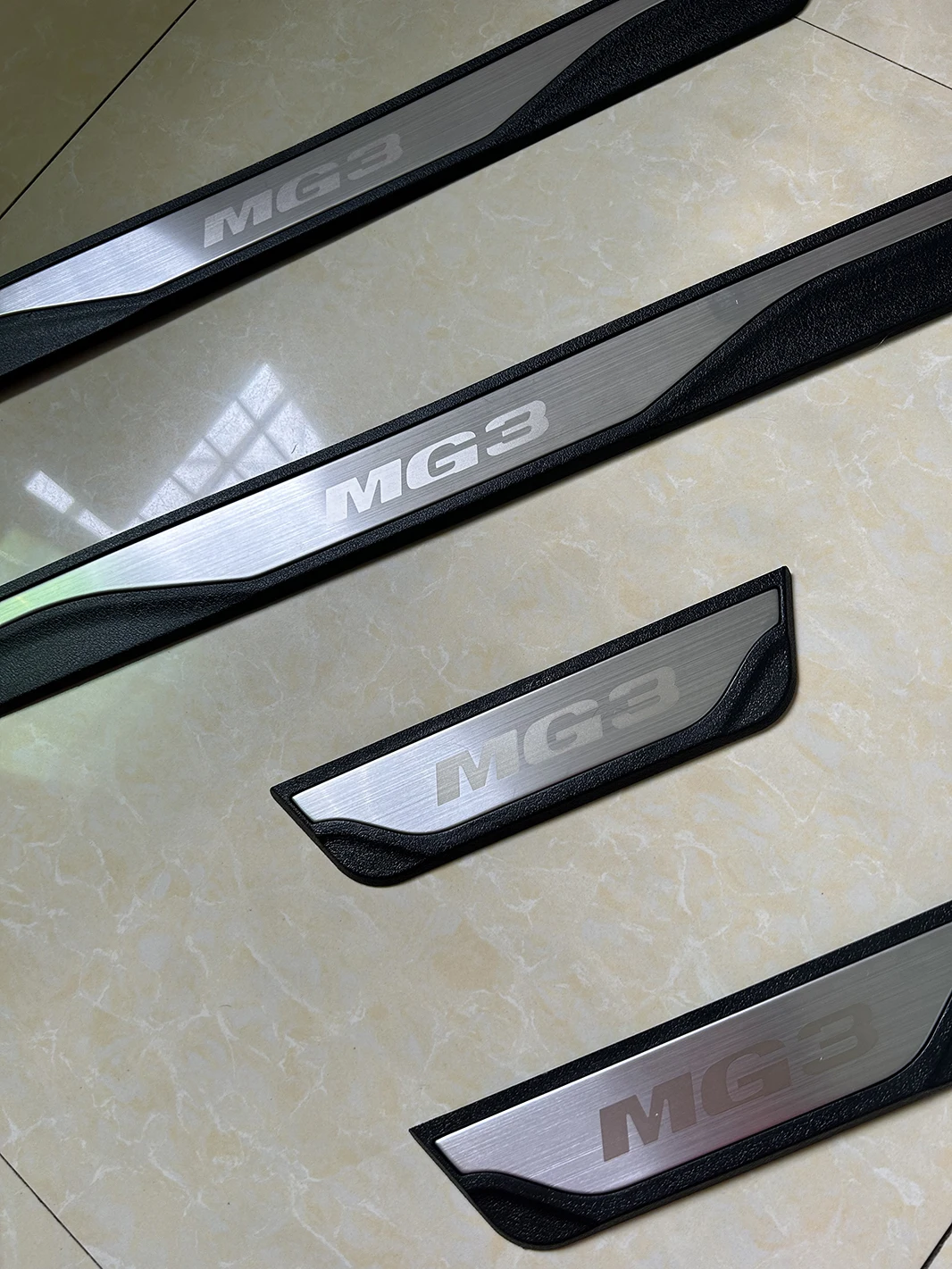 MG3 Stainless Steel Door Sill Scuff Plates view 2