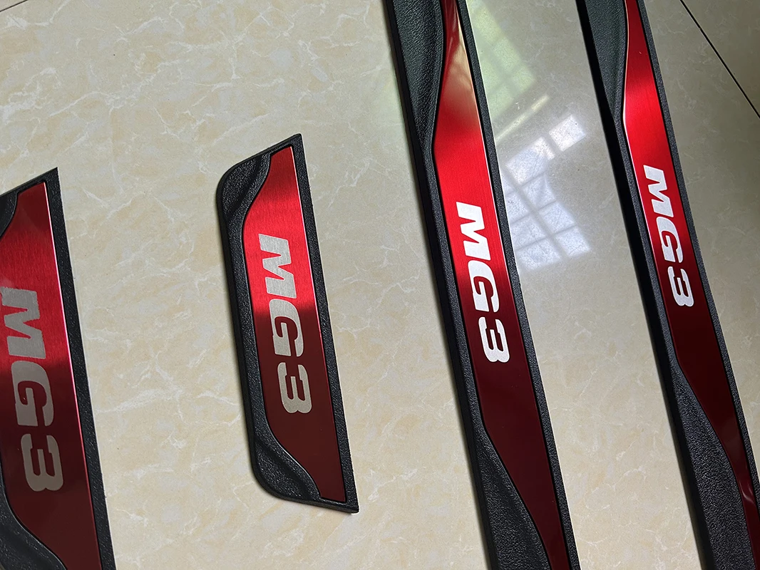 MG3 Stainless Steel Door Sill Scuff Plates view 3