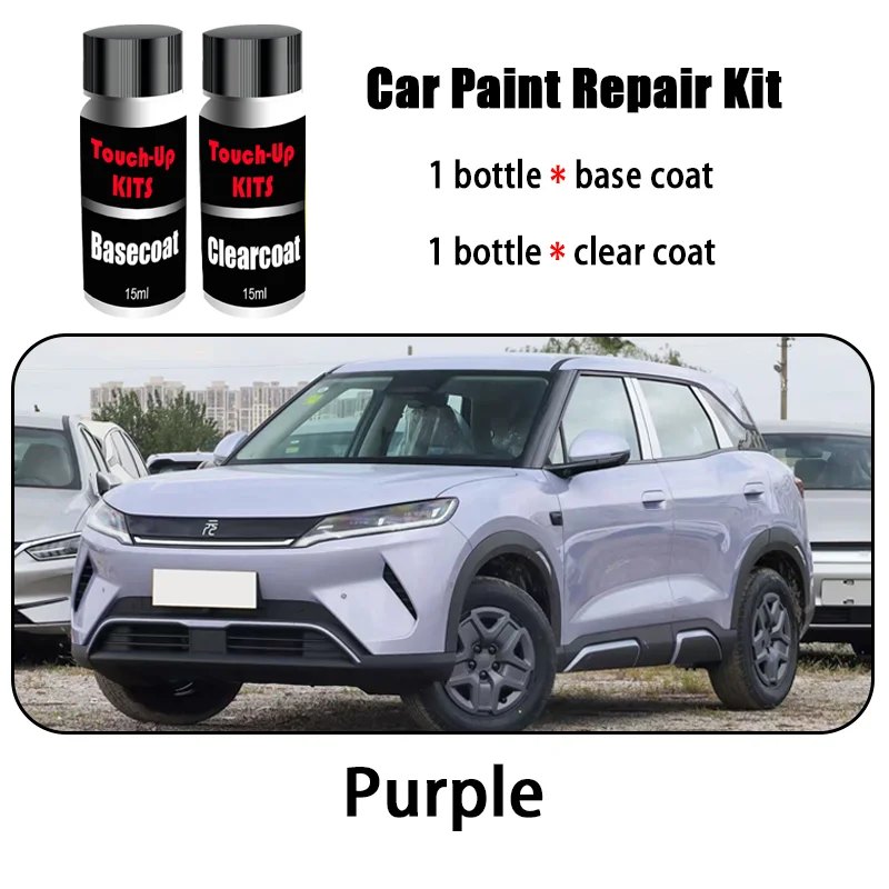 BYD Atto 2 Touch-Up Paint Repair Kit (Basecoat + Clearcoat) view 7