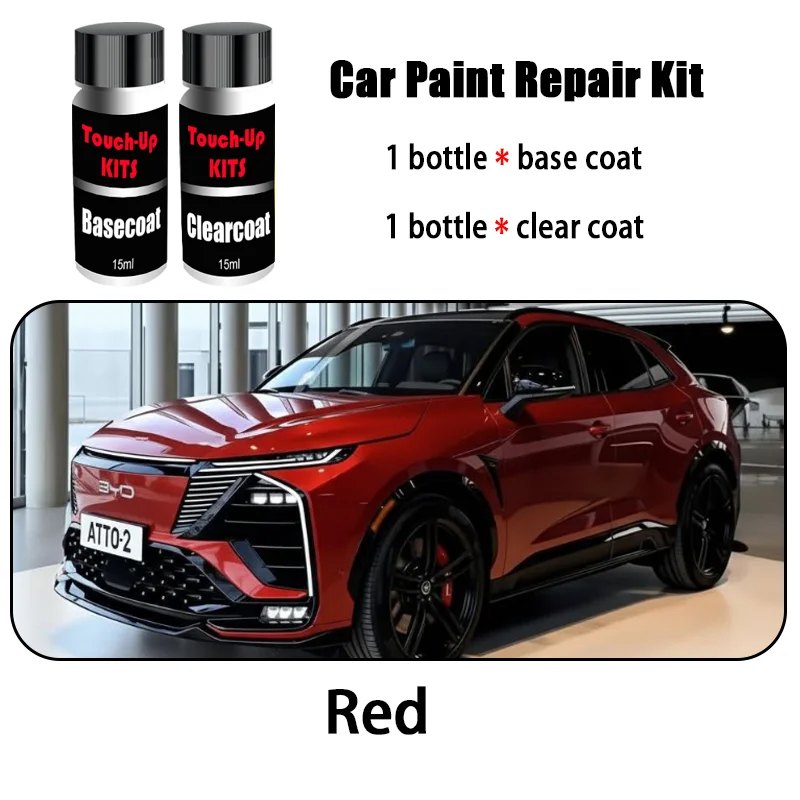 BYD Atto 2 Touch-Up Paint Repair Kit (Basecoat + Clearcoat) view 4