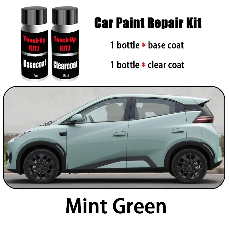 BYD Dolphin Surf Touch-Up Paint Repair Kit (Basecoat + Clearcoat) view 7