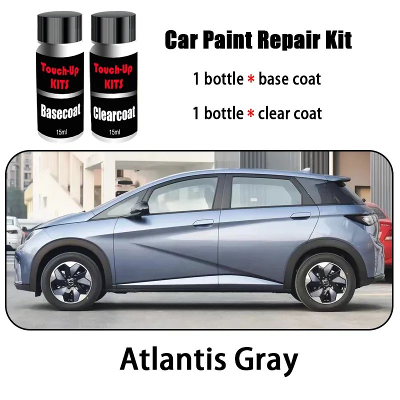 BYD Dolphin Touch-Up Paint Repair Kit (Basecoat + Clearcoat) view 8