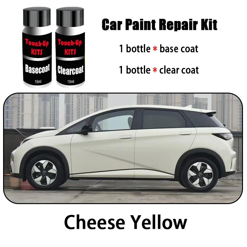 BYD Dolphin Touch-Up Paint Repair Kit (Basecoat + Clearcoat) view 9