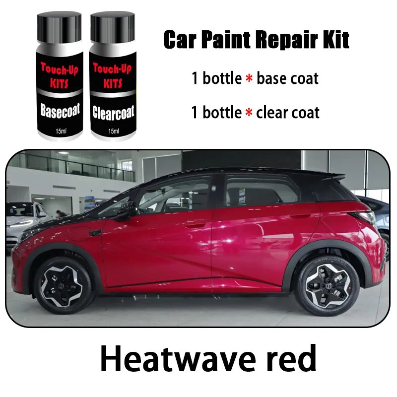 BYD Dolphin Touch-Up Paint Repair Kit (Basecoat + Clearcoat) view 11