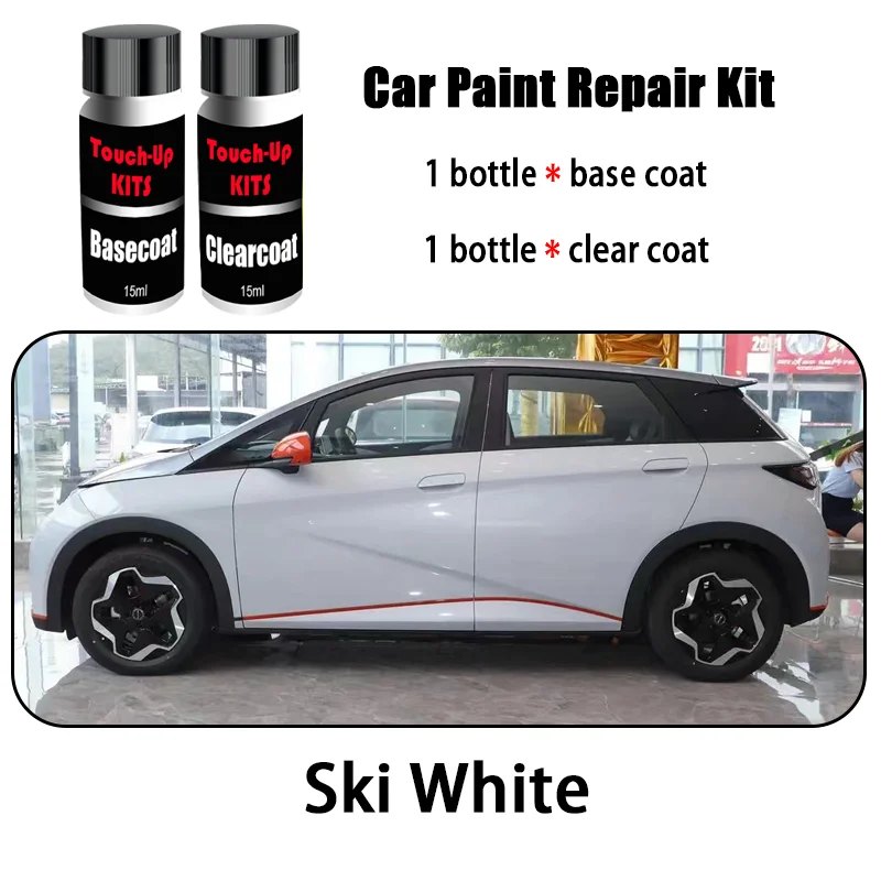 BYD Dolphin Touch-Up Paint Repair Kit (Basecoat + Clearcoat) view 4