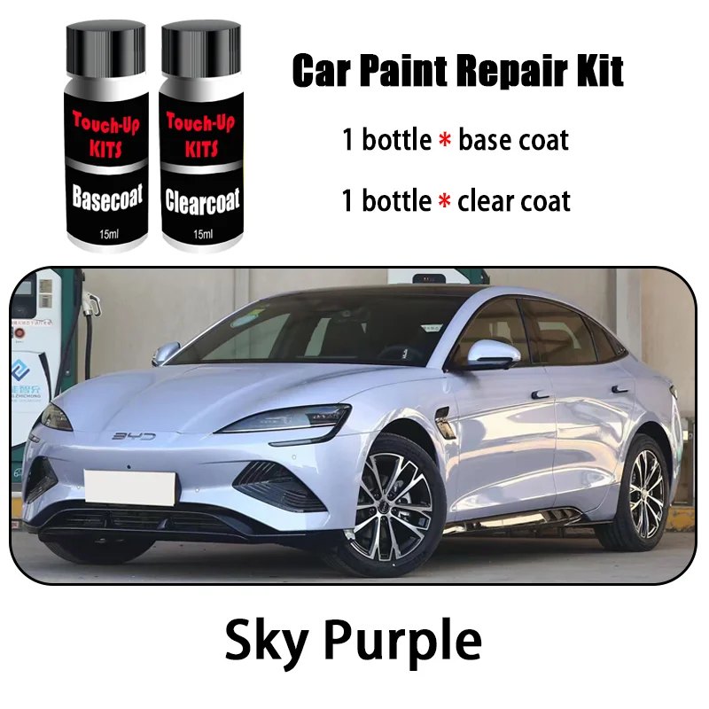 BYD Seal Touch-Up Paint Repair Kit (Basecoat + Clearcoat) view 5