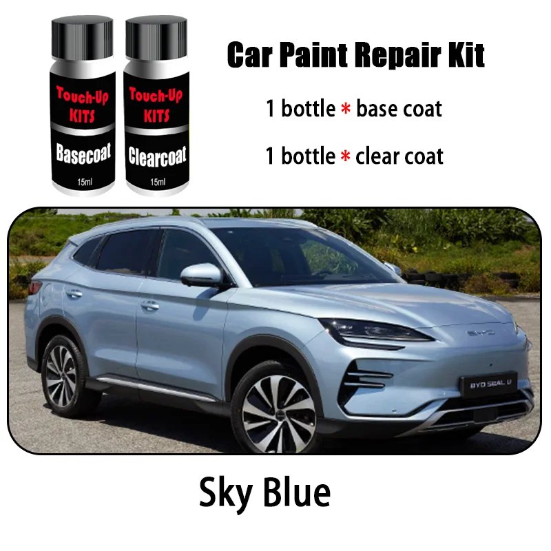 BYD Seal U DM-i Touch-Up Paint Repair Kit (Basecoat + Clearcoat) view 4