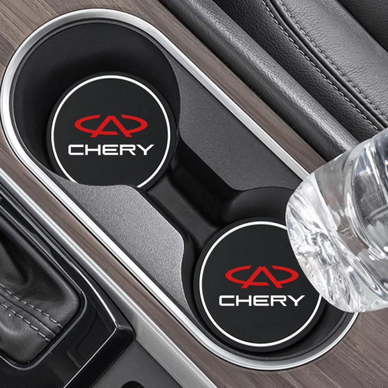 Chery Tiggo Silica-Gel Cup Holder Coasters (2pcs) view 2