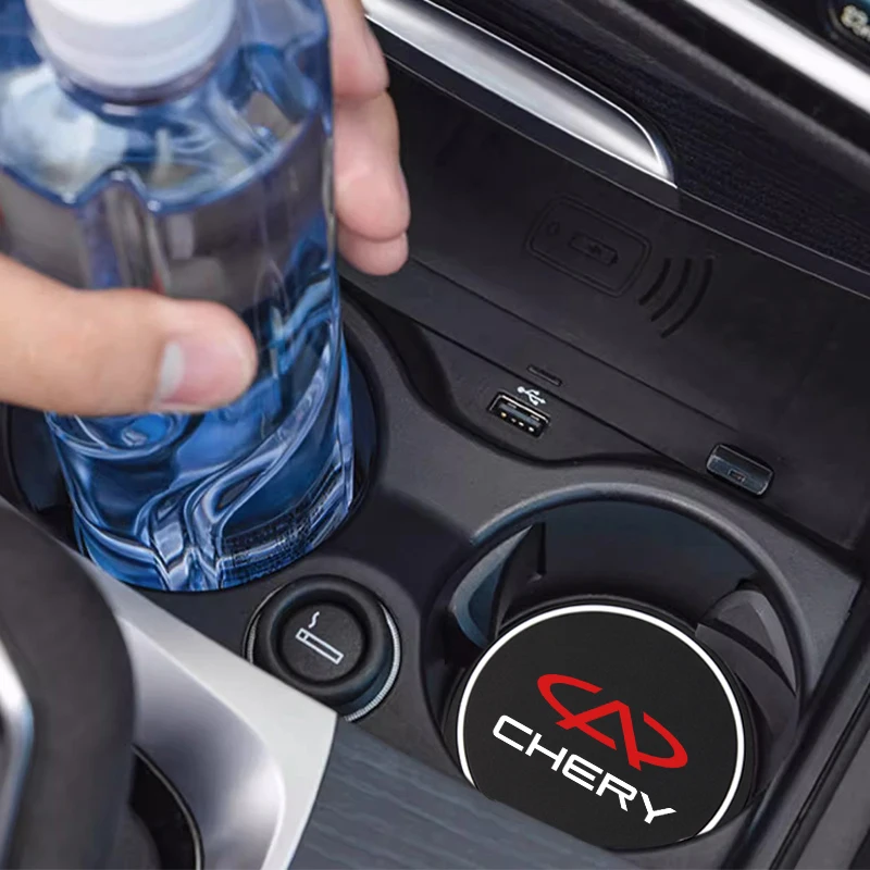 Chery Tiggo Silica-Gel Cup Holder Coasters (2pcs) view 5