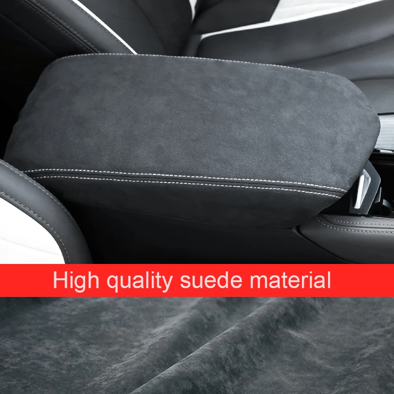 Geely Monjaro Armrest Box Cover - Leather Protector view 6