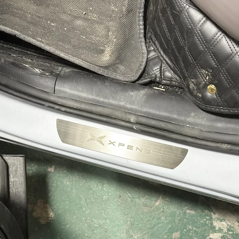 Xpeng G6 Stainless Door Sill Protectors view 4