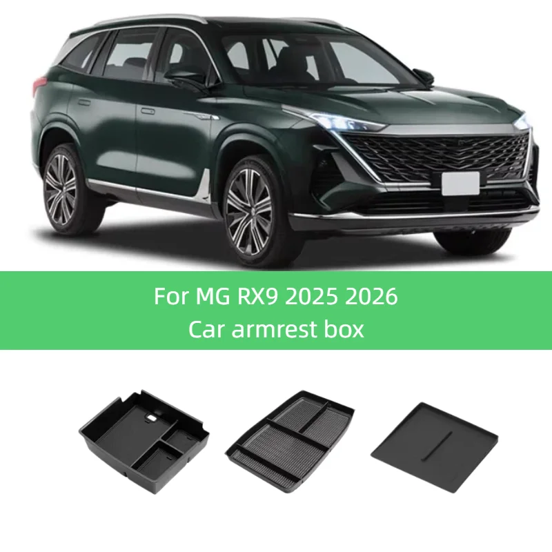 MG S9 PHEV Centre Armrest Organiser view 2