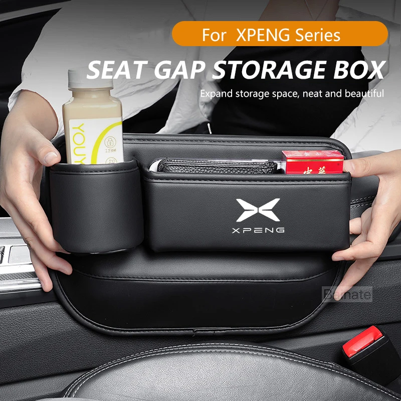 Xpeng Faux Leather Seat Gap Storage Pocket view 3
