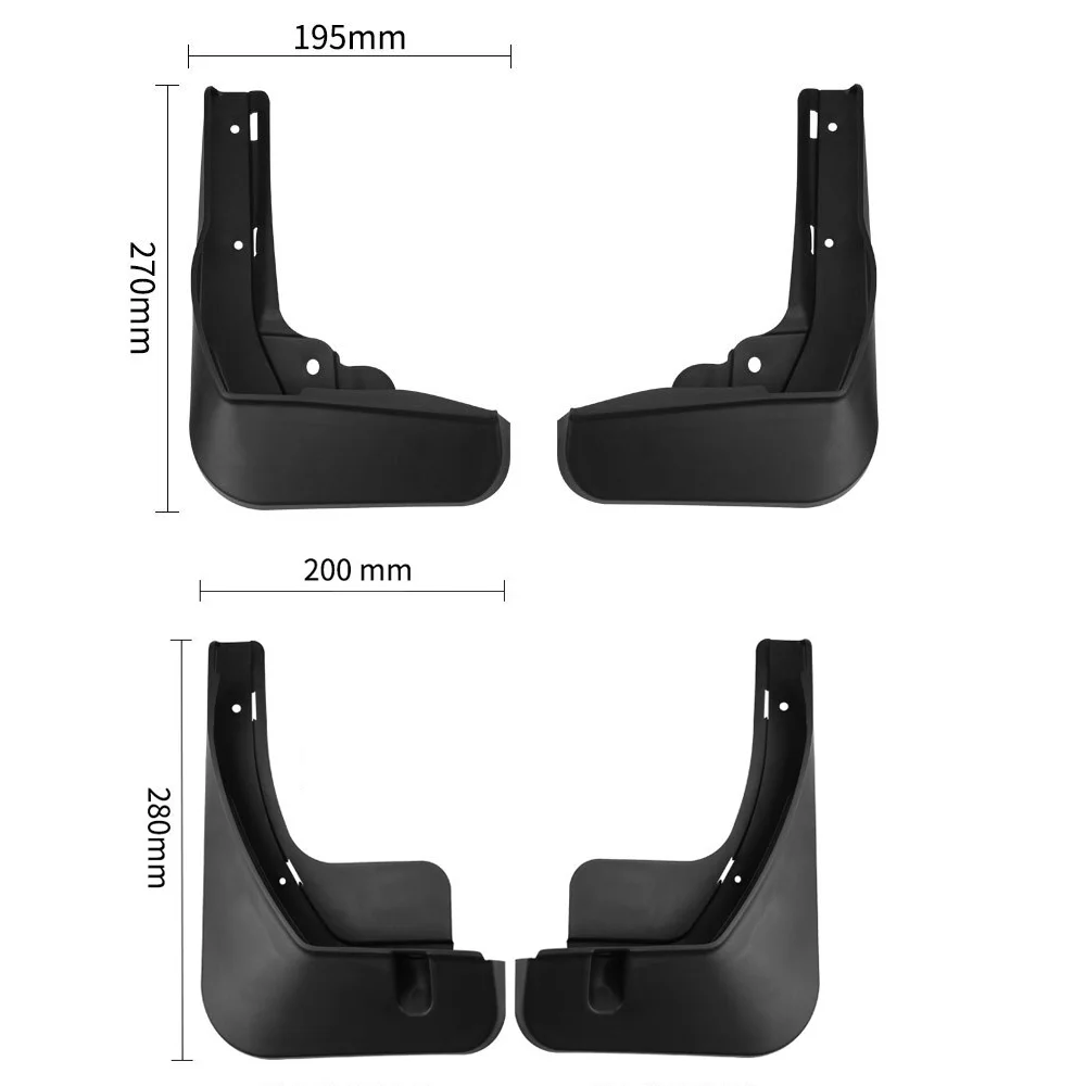 BYD Atto 2 Mud Flaps / Splash Guards (Set of 4) view 4
