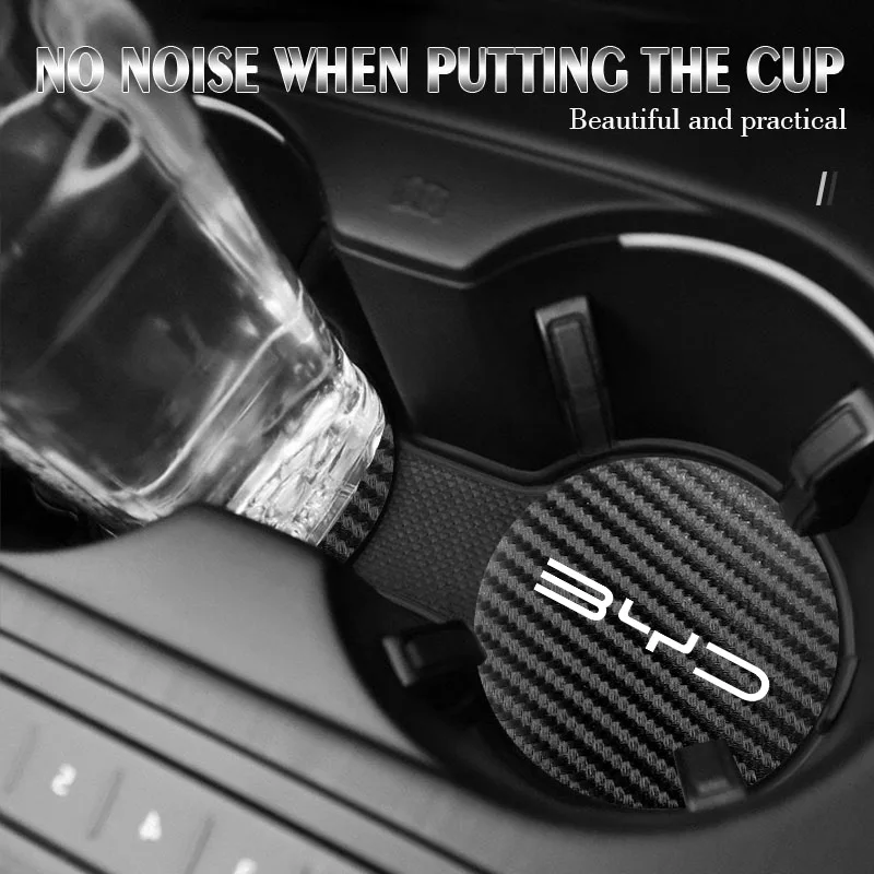 BYD Anti-Slip Cup Coasters (Set of 2) view 3