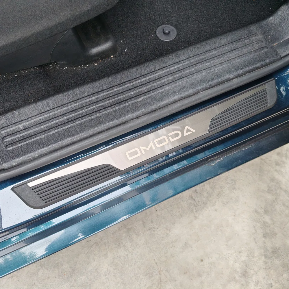 Omoda 7 PHEV Stainless Steel Door Sill Protectors