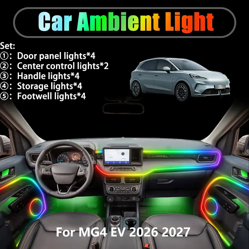 MG4 EV LED Ambient Light Kit view 2