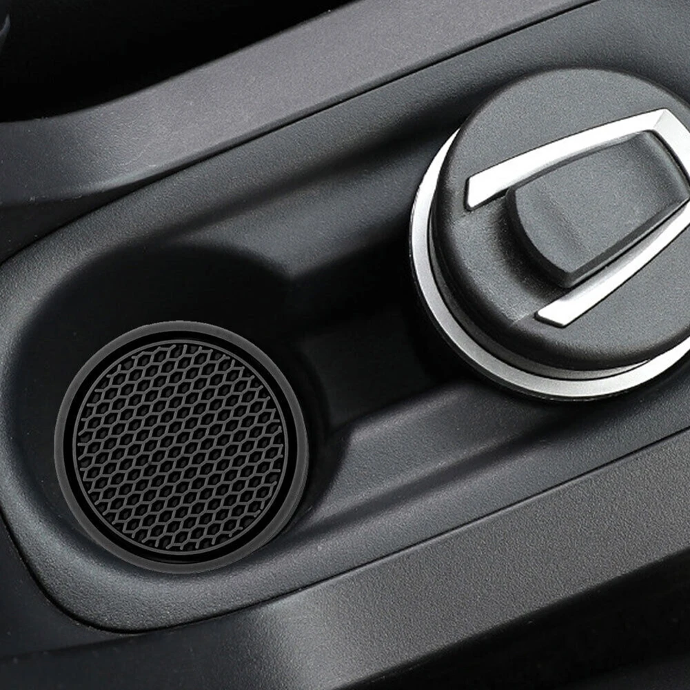 Geely Carbon-Fibre Cup Holder Coasters (2pc) view 4