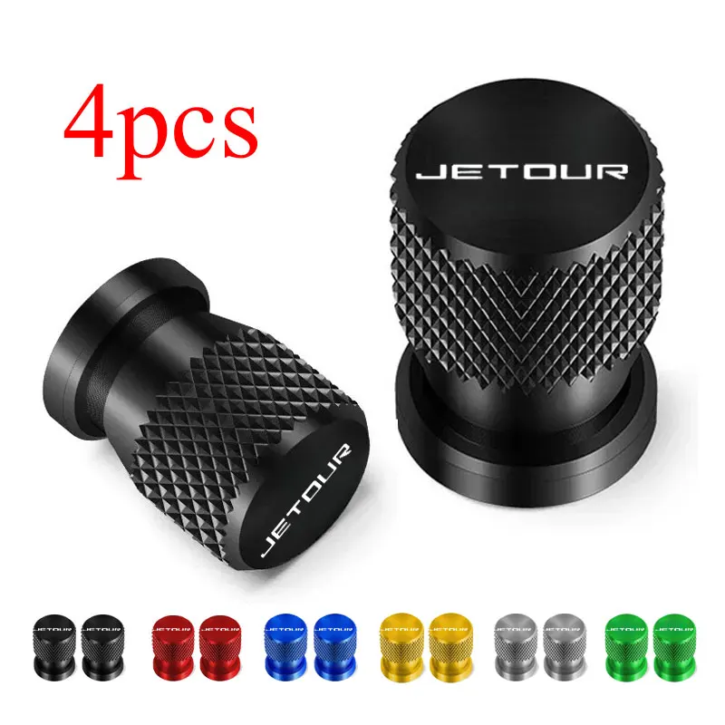 Geely Tyre Valve Caps (Black, 4pc) view 3