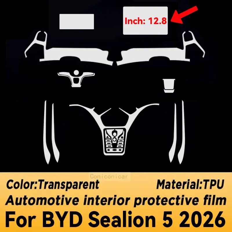 BYD Sealion 5 DM-i Infotainment Screen Protector view 3