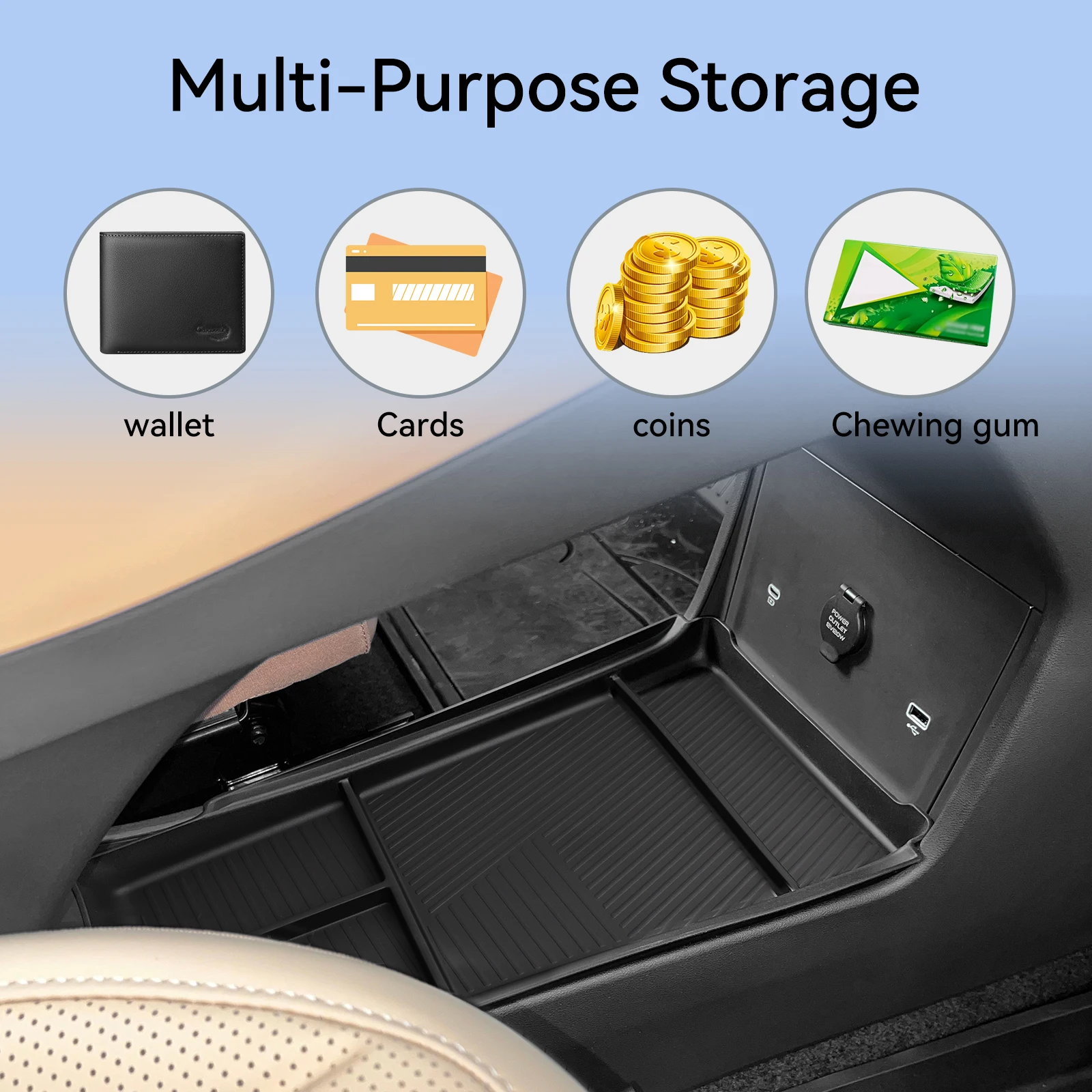 Geely Starray EM-i Centre Console Organiser view 6