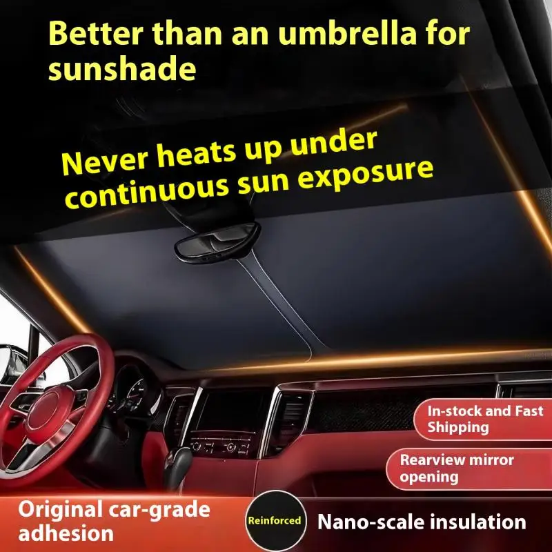 BYD Atto 3 Windshield Sun Shade view 4