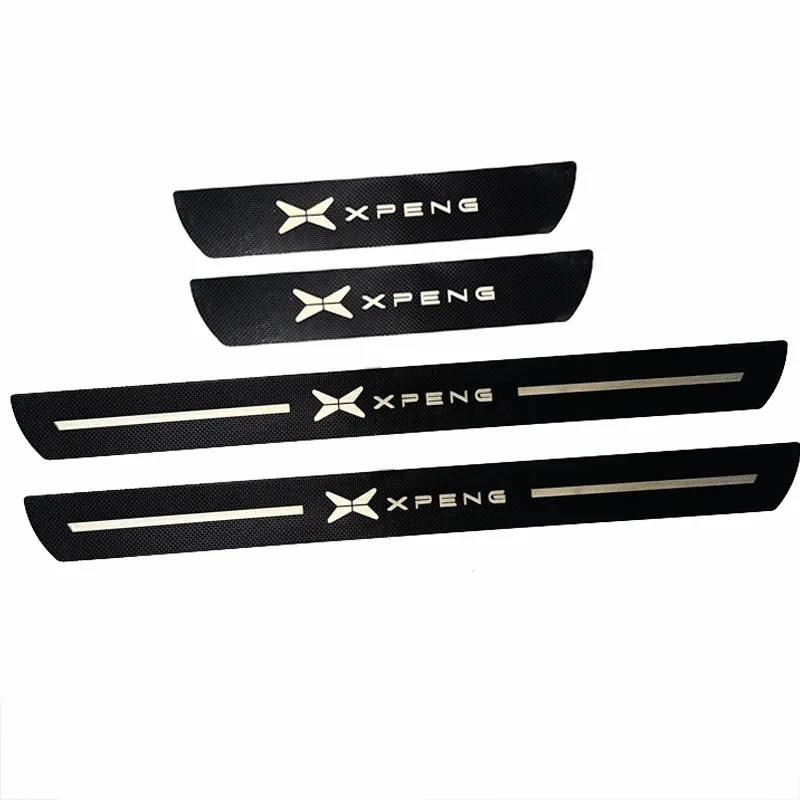 Xpeng G6 Stainless Steel Door Sill Guards (4 Piece)