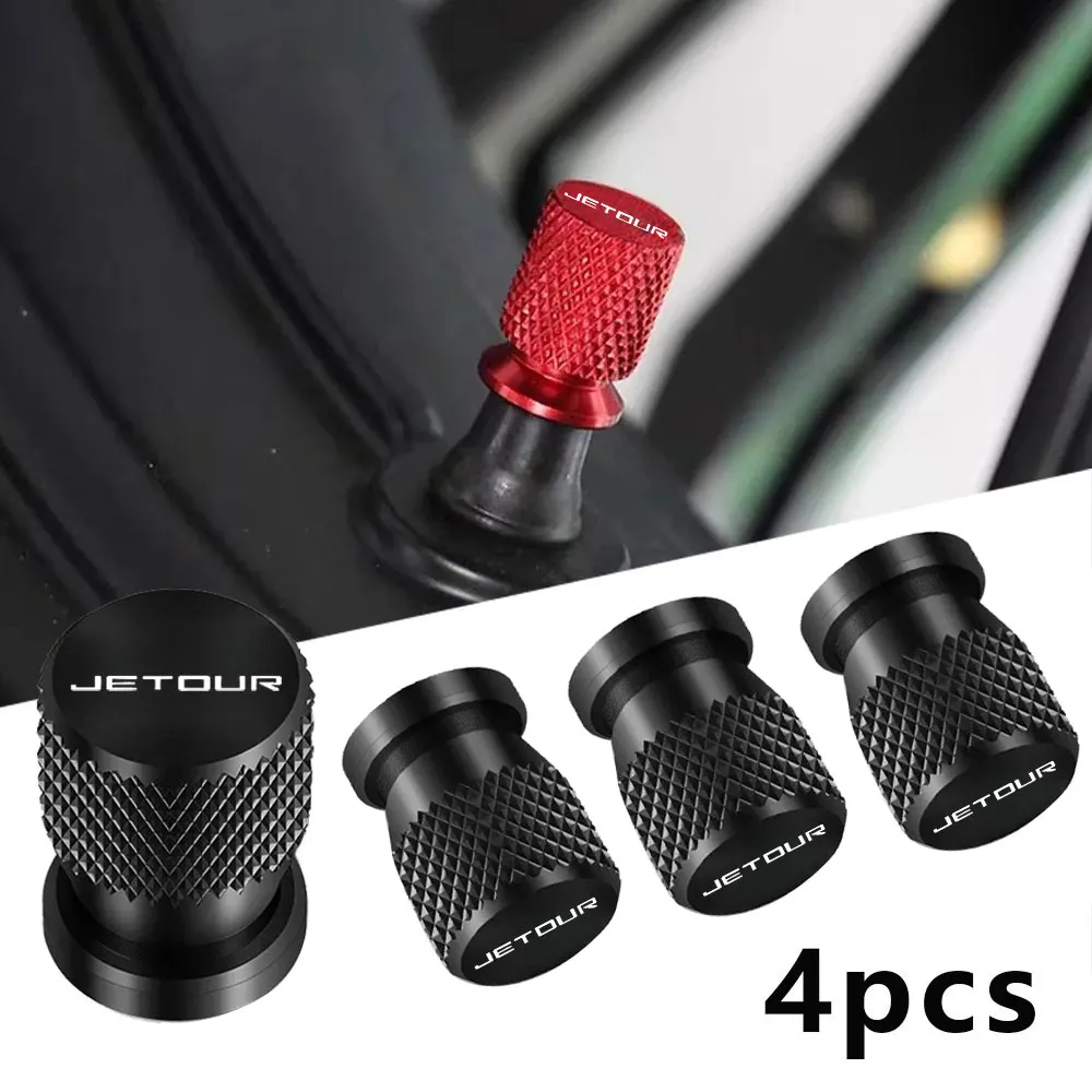 Geely Tyre Valve Caps (Black, 4pc) view 2