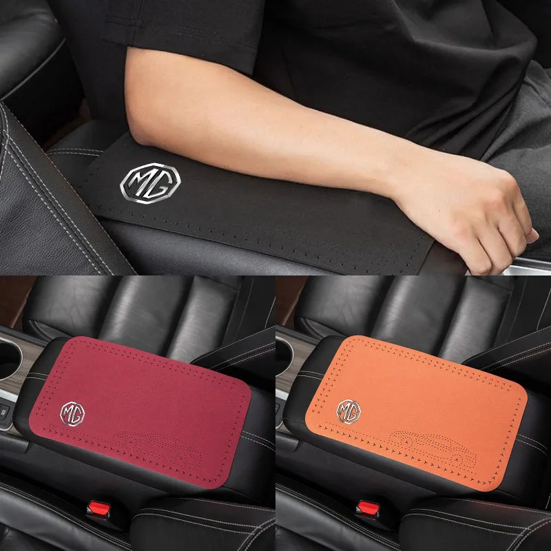 MG Faux Leather Centre Console Armrest Pad view 3