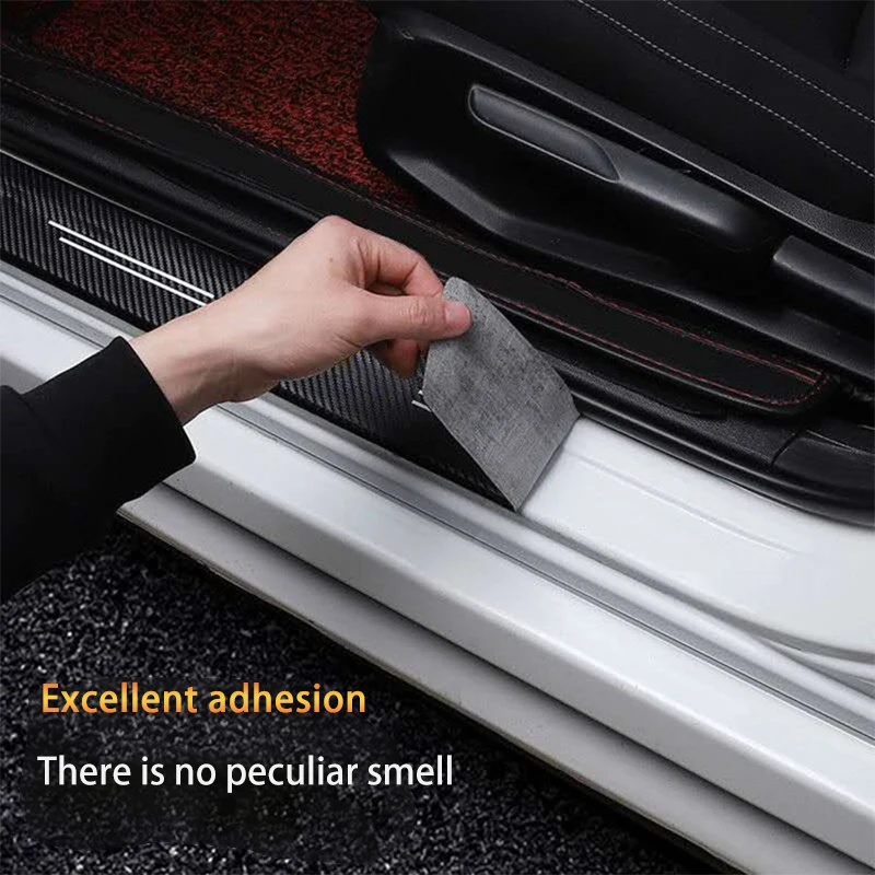 Chery Carbon-Fibre Door Sill Scuff Protectors (9pcs) view 3
