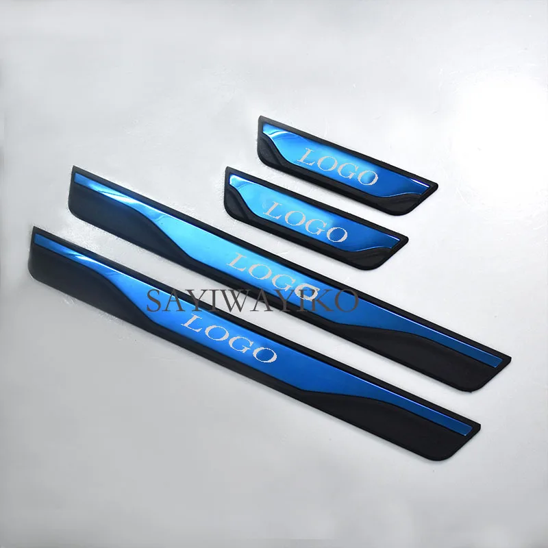 MG4 EV Stainless Door Sill Protectors view 4