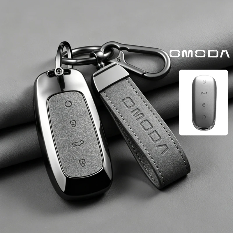 Omoda 7 (C7) SHS PHEV Zinc Alloy Key Case Cover view 2