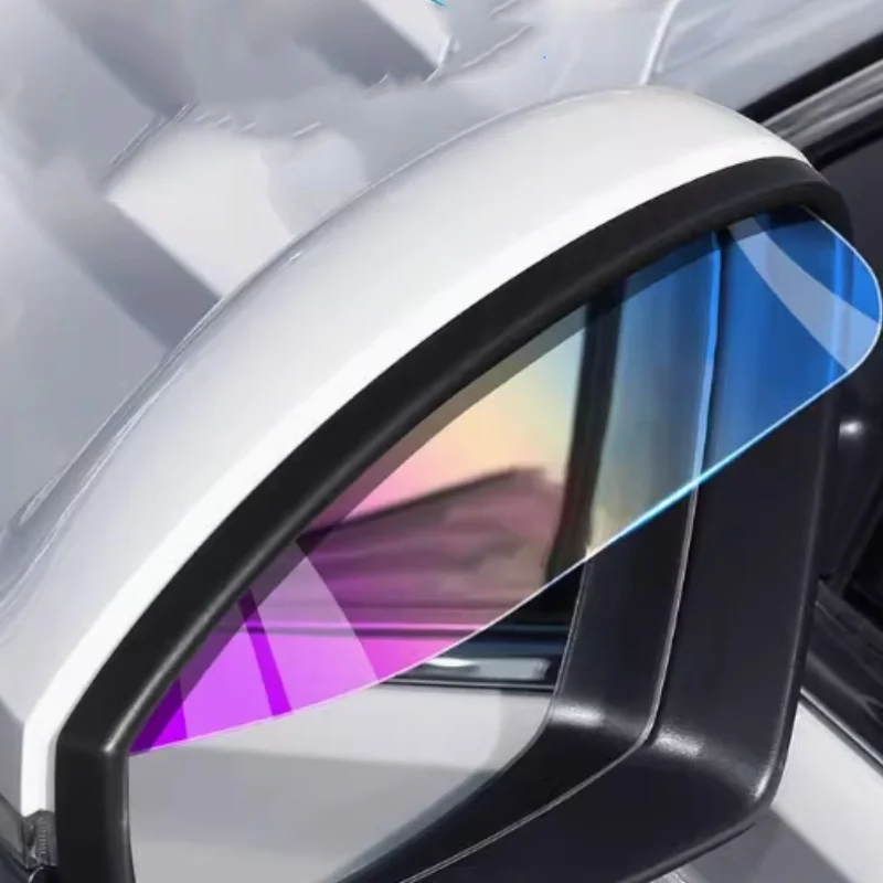 Geely Carbon-Look Wing Mirror Rain Guards (2pc) view 3