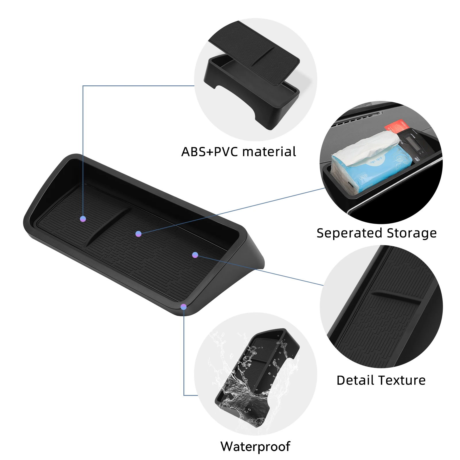 BYD Atto 2 Dashboard Storage Tray view 6