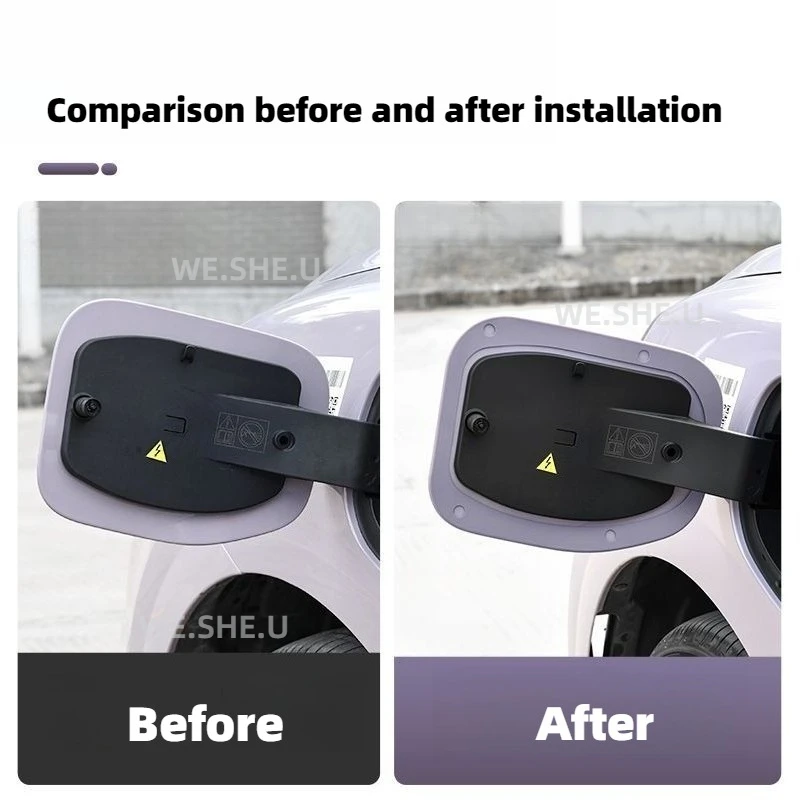 MG4 EV Charging Port Protective Cover view 4