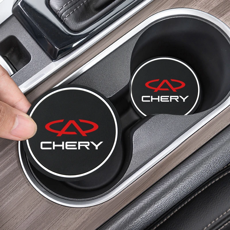 Chery Tiggo Silica-Gel Cup Holder Coasters (2pcs) view 3