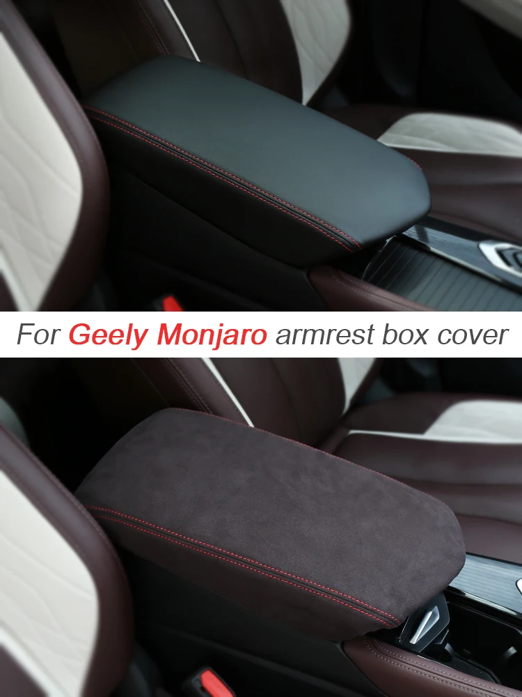 Geely Monjaro Centre Console Storage Box Leather Cover view 3