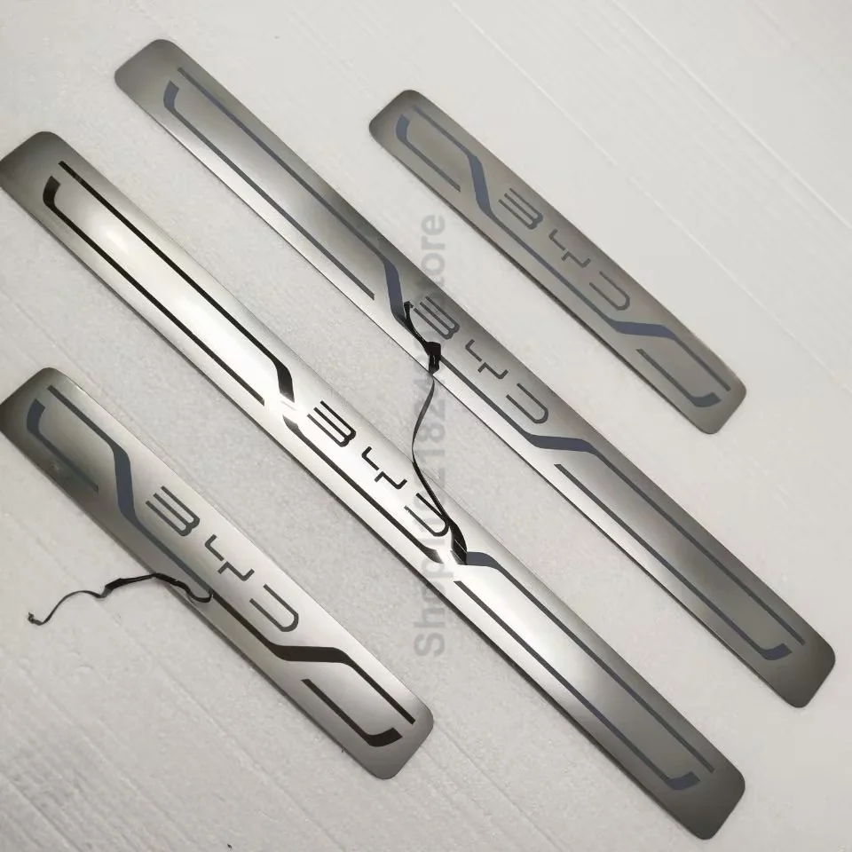 BYD Atto 3 Stainless Door Sill Protectors view 3