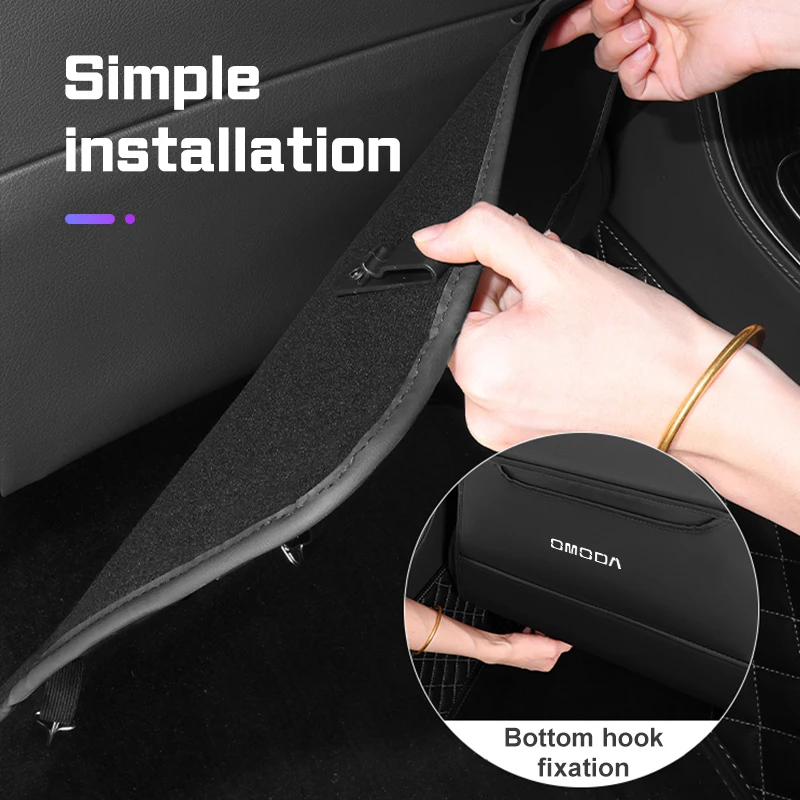 Omoda Rear Seat Anti-Kick Protector Pad (2pc) view 4