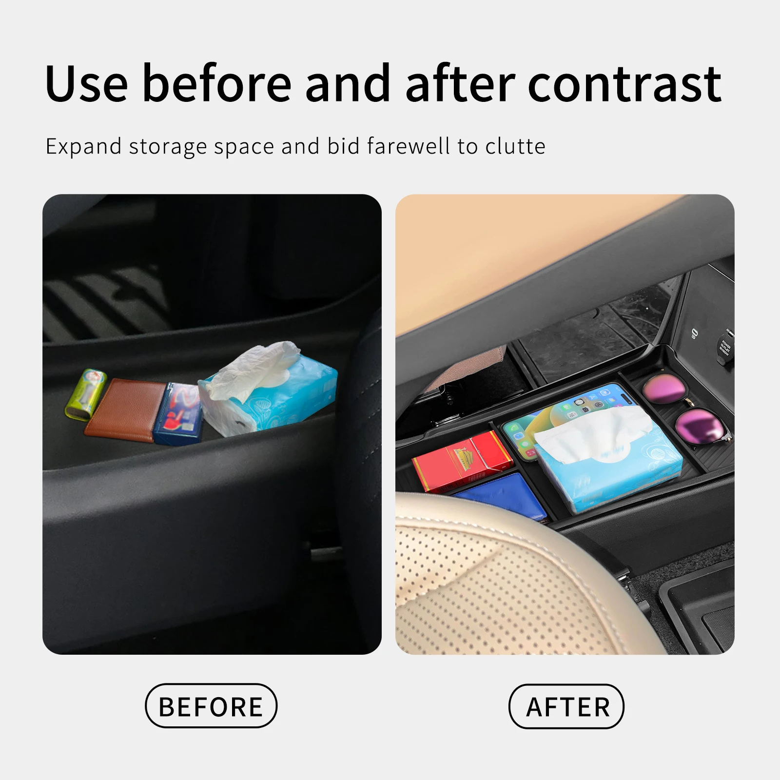 Geely Starray EM-i Centre Console Organiser view 5