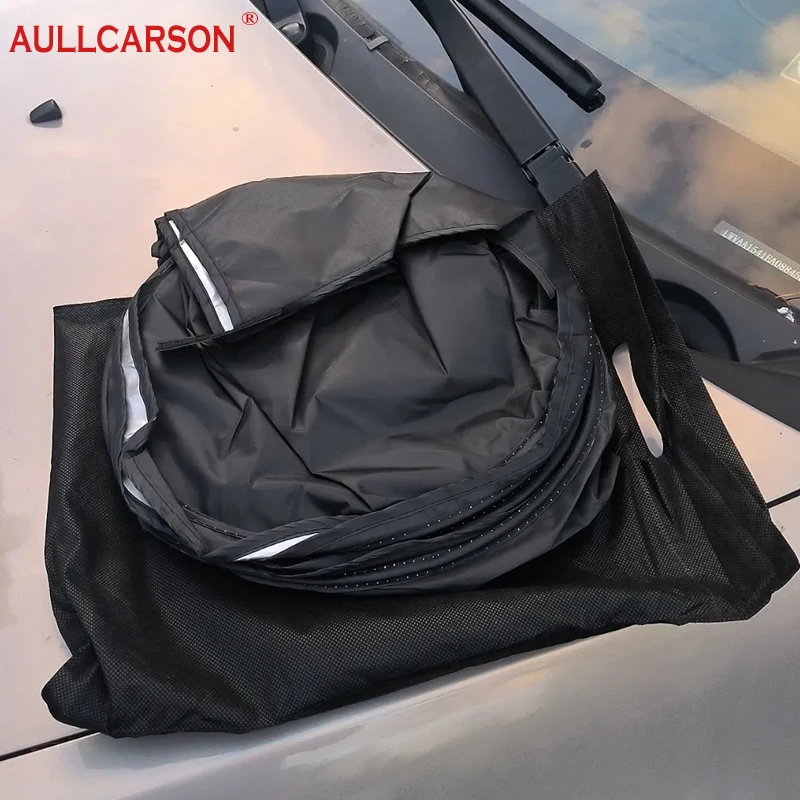 Xpeng P7 Sun Shade Windshield view 5
