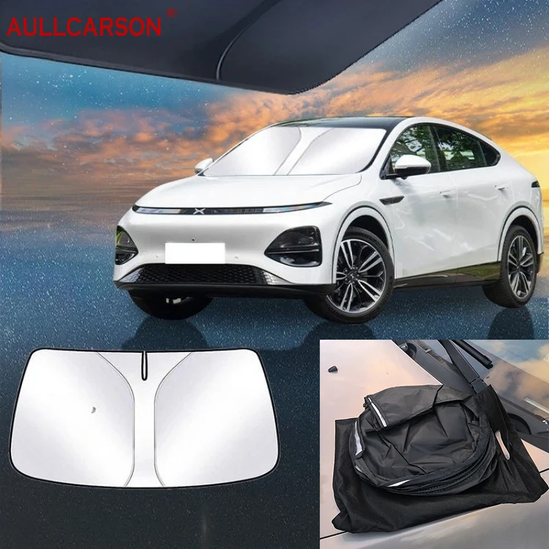 Xpeng P7 Sun Shade Windshield view 3