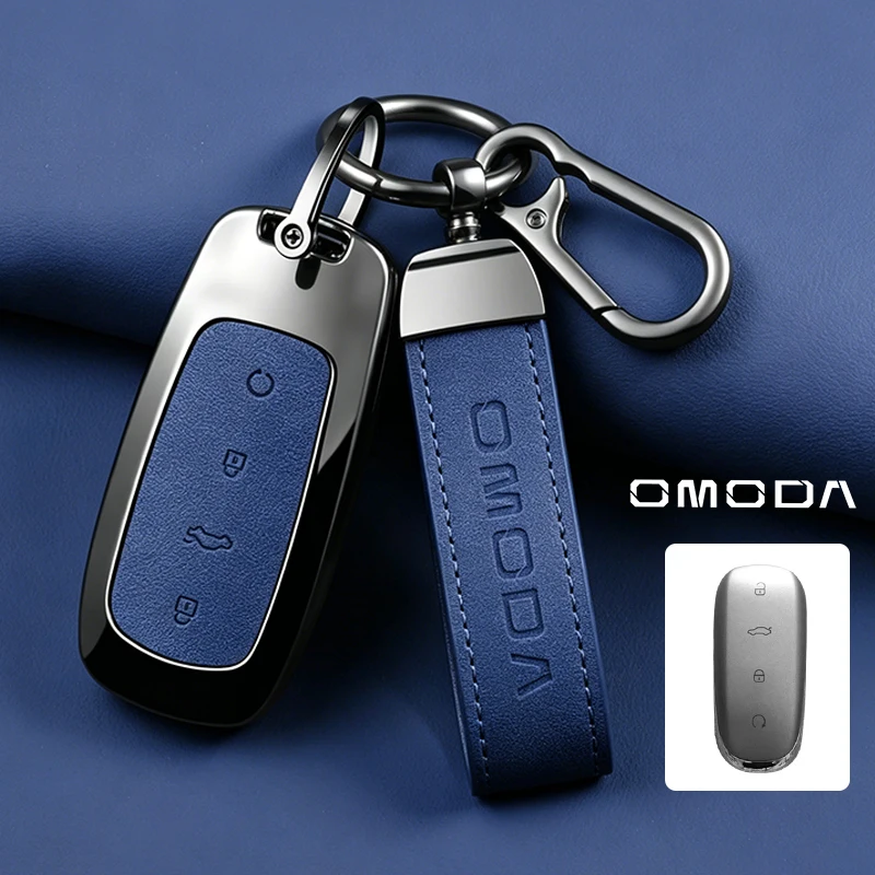 Omoda 7 (C7) SHS PHEV Zinc Alloy Key Case Cover view 4