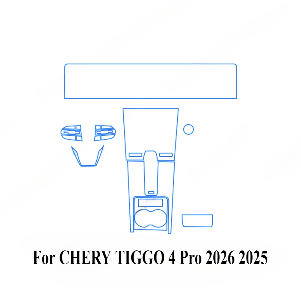 Chery Tiggo 4 Infotainment Screen Protector view 3