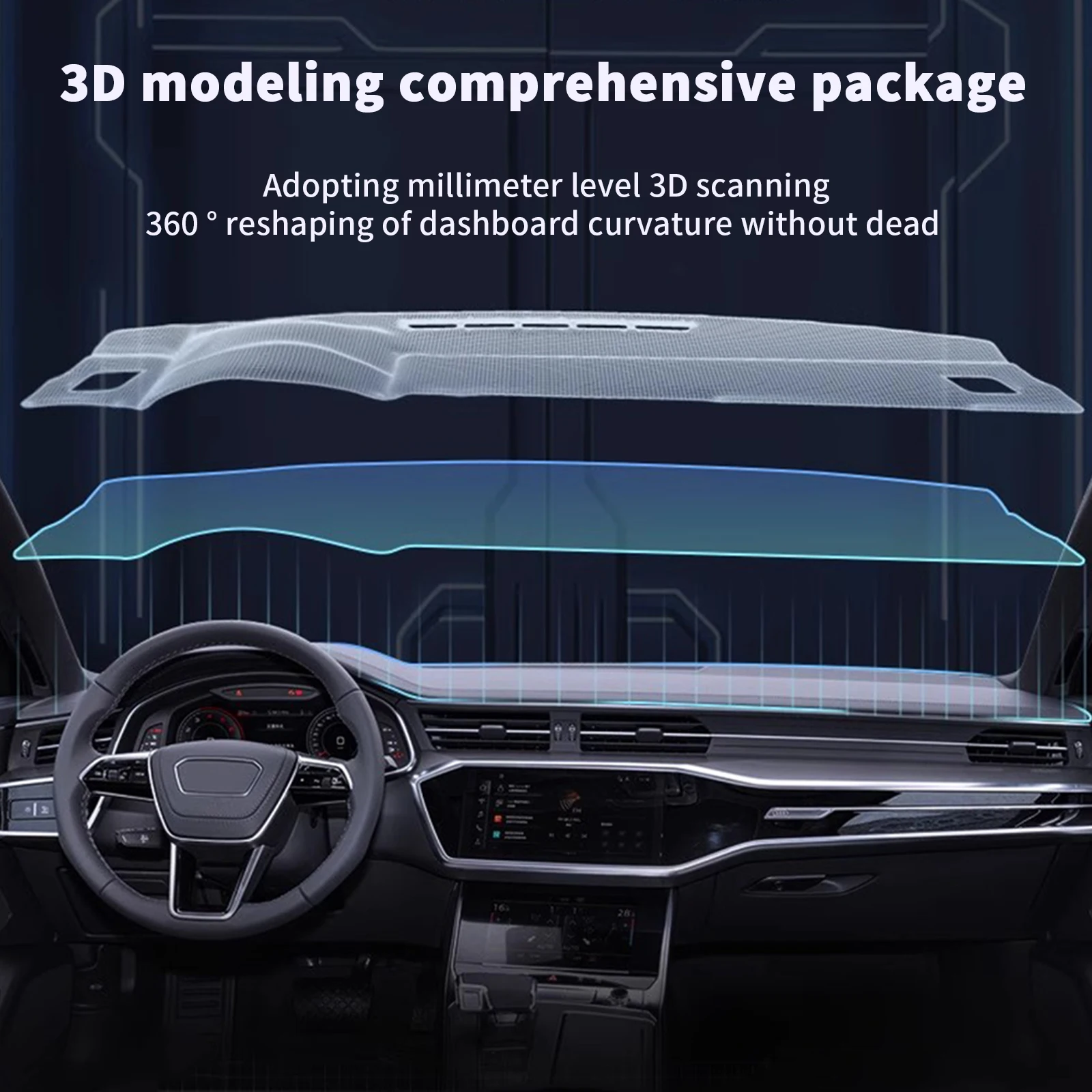 Geely EX5 Dashboard Sun Cover view 5