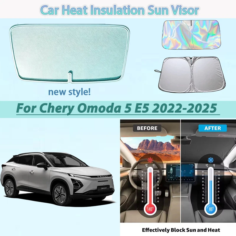 Omoda E5 Windshield Sunshade view 2